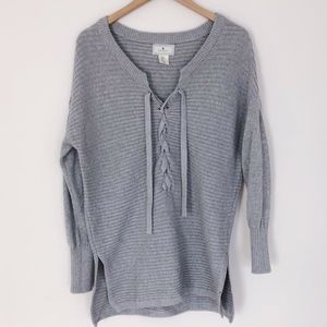 ANTHROPOLOGIE - RUBY MOON Lace Up Tunic